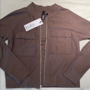 Bobi USA army green bomber jacket size small